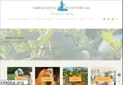 Sites similar to simplelivingcountrygal.com