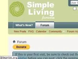 Sites similar to simplelivingforum.net