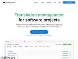 Sites similar to simplelocalize.io