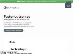 Sites similar to simplemachines.ai