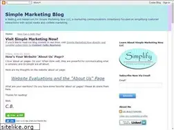 Sites similar to simplemarketingblog.com