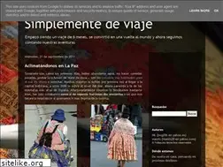 Sites similar to simplementedeviaje.blogspot.com