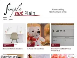 Sites similar to simplenotplain.wordpress.com