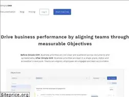 Sites similar to simpleokr.com