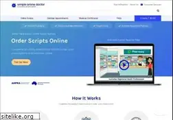 Sites similar to simpleonlinedoctor.com.au