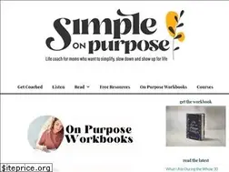 Sites similar to simpleonpurpose.ca