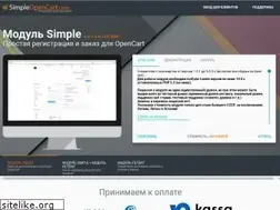 Sites similar to simpleopencart.com