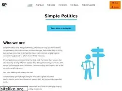 Sites similar to simplepolitics.co.uk