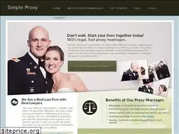 Sites similar to simpleproxymarriage.com