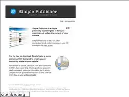 Sites similar to simplepublisher.com
