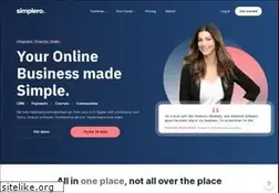 Sites similar to simplero.com