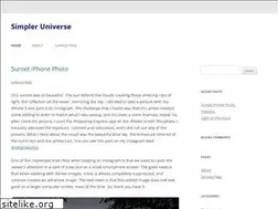 Sites similar to simpleruniverse.com