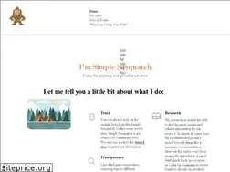Sites similar to simplesasquatch.com