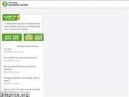 Sites similar to simplesavingsguide.com