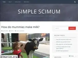 Sites similar to simplescimum.wordpress.com