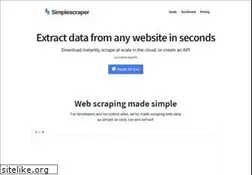 Sites similar to simplescraper.io