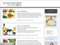 Sites similar to simplesensiblenutrition.com
