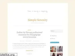 Sites similar to simpleserenity.wordpress.com