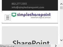 Sites similar to simplesharepoint.com