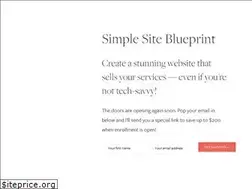 Sites similar to simplesiteblueprint.com