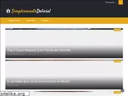 Sites similar to simplesmentedelicia.com
