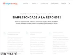 Sites similar to simplesondage.com