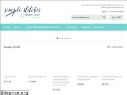 Sites similar to simplestitchesfabricshop.com