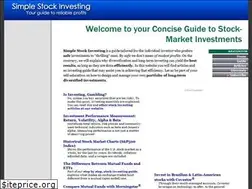 Sites similar to simplestockinvesting.com