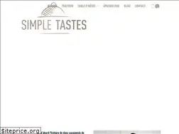 Sites similar to simpletastes.ch