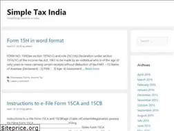 Sites similar to simpletaxindia.in