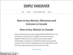 Sites similar to simplevancouver.com
