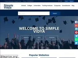Sites similar to simplevidya.com