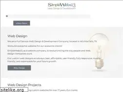 Sites similar to simplewebs13.com