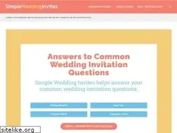Sites similar to simpleweddinginvites.com