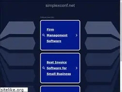 Sites similar to simplexconf.net
