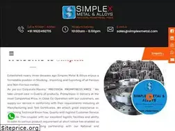 Sites similar to simplexmetal.com
