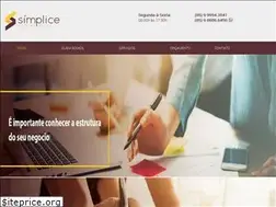 Sites similar to simplicecontabil.com.br