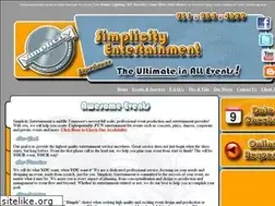 Sites similar to simplicityentertainment.com