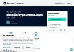 Sites similar to simplicitygourmet.com