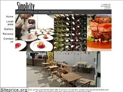 Sites similar to simplicityrestaurants.com