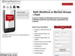 Sites similar to simplifiedalerts.com