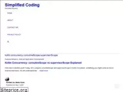 Sites similar to simplifiedcoding.net