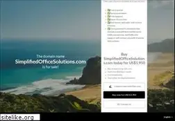 Sites similar to simplifiedofficesolutions.com