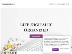 Sites similar to simplifydays.com