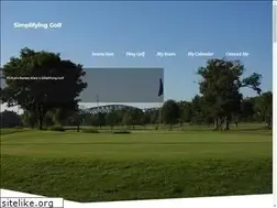 Sites similar to simplifyinggolf.com
