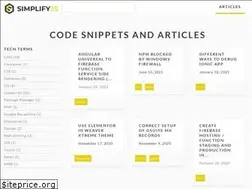 Sites similar to simplifyjs.com