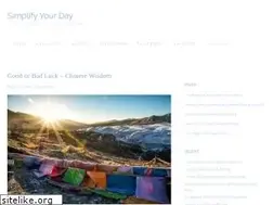 Sites similar to simplifyyourday.com