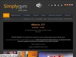 Sites similar to simply-gym.es