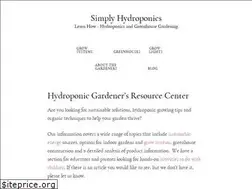 Sites similar to simply-hydroponics.com