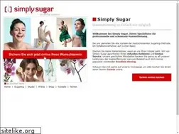 Sites similar to simply-sugar.de